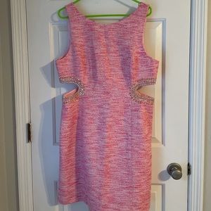 Lilly Pulitzer NWT 14 Pink Boucle Dress
